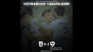 Uzbekistan U23 vs Xitoy U23 2:0