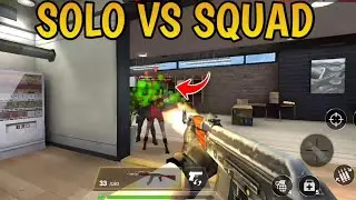 Solo Vs Squad Epic Gameplay Strike Ops || Gamerz Nisister 