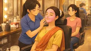 Desi Village Wedding💒Vibes ✨ | Cozy Ghibli Style Wedding Rituals #youtube #ghiblistyle 