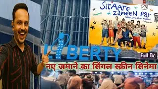 Liberty Cinema hall (Karol Bagh) | Naye jamne ka single screen cinema | full Review Ac Seete ect.