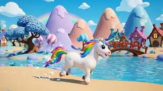 Magic Unicorn Gallops Neigh Neigh Nee | Enchanted Forest & Fantasy Kids Songs