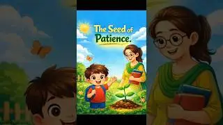 🌱 The Seed of Patience | Short Moral Story for Kids ✨#quiz #shorts #shortsfeed #trueorfalsequiz