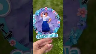 Encanto #cake topper #birthday #diycrafts #handmade #craft #tutorial #acrylic #encanto