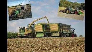 🌽4K| Maisernte&acute;25 &bull; 2x Krone BigX 780 &bull; 11x Abfahrer &bull; 7R &bull; Vario 942 &bull; Landtechnik im Einsatz🌽