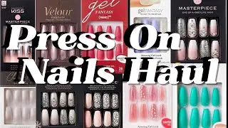 KISS PRESS ON NAILS HAUL💅🏾 #press on nails #kiss nails #impress nails