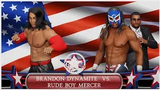 Brandon Dynamite vs. Rude Boy Mercer- LWC Breaking Battlefield