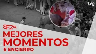 MEJORES MOMENTOS del SEXTO ENCIERRO de San Ferm&iacute;n 2025 | Toros de Jos&eacute; Escolar