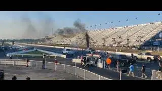 UCC 2023 Lavon Miller Firepunk Diesel quad cab drag race