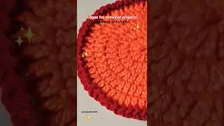 Learn CROCHET Edging Like a Pro!✨️ #aviyachrochet  #shortsfeed #shorts #howto #crocheting #diy
