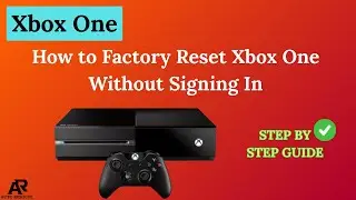 Как сбросить настройки Xbox One до заводских без входа в систему