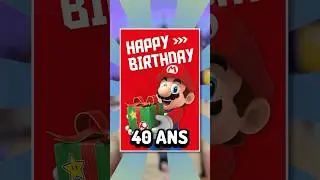 Nintendo oublie les 40 ans de Mario ! 😳🍄