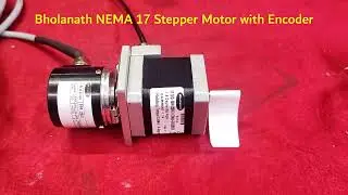 NEMA 17  Stepper Motor with Encoder  | Bholanath NEMA 17  Stepper Motor | 4.4 kgcm | Hindi Version