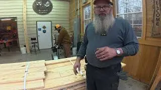 Running Store Bought Lumber through our Weinig Molder