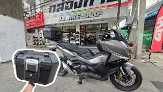 รีวิว FORZA750 ติดกล่อง SHAD TR41