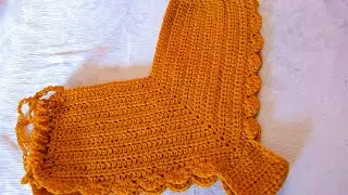 Easy crochet bikini bottom for beginners
