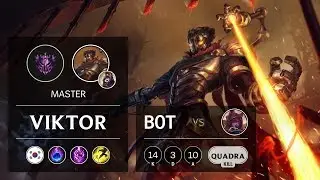 Viktor Bot vs Xayah - KR Master Patch 9.23