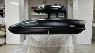 Усиленный автобокс Voyage Powerful 670л 235х94х47 цвет Черный матовый - полный обзор