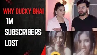Ducky Bhai Loses 1 Million Subscribers in a Week the Shocking Truth Revealed Take on Sham idress