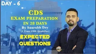 CDS Exam Preparation | Expected Questions For CDS  2018 | English