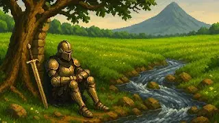 🌊 After the battles... Rest by the stream 🛡️