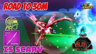 Road To 30M Bounty || This Portal Tushita combo is SCARY in Blox Fruits