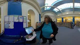 Self Service Machine, Warrington Central Library