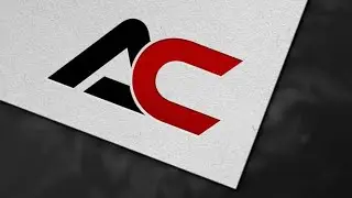 How To Create Elegant AC Letter Logo Design In Adobe Illustrator Tutorial