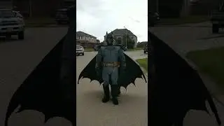 Houston-superhero-party-character-bat-hero-opens-wing-cape-glider-costume-prop-birthday-celebration-