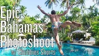 Epic Bahamas Photo Shoot with Chubbies Shorts