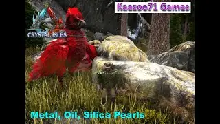 Metal, Oil, and Silica Pearls on Ark Crystal Isles Ark Survival Evolved