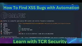 Automation For Find XSS Bugs | tcrsecurity