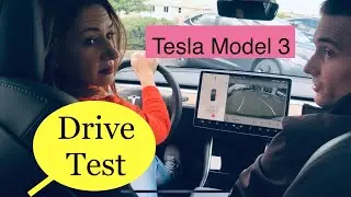 Tesla Model 3 Test Drive Rocklin California 2019 Тест Драйв Электрокара Тесла