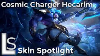Cosmic Charger Hecarim - Skin Spotlight - Collection - League of Legends - Patch