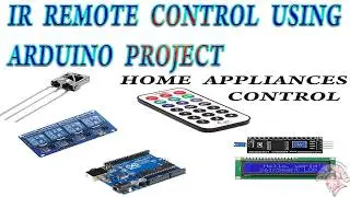 IR Remote control using arduino home automation project