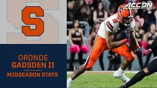Syracuse TE Oronde Gadsden II Midseason Stats | 2024 ACC Football