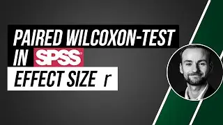 Effect size of the Paired Samples Wilcoxon-test in SPSS