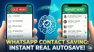 Hate Losing Leads? Auto-Save WhatsApp Contacts With Real Names - No Typing, No Forms.  [Method 3]