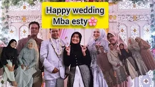 Happy wedding mba esty. Sakinah Mawadah Warahmah Pengantin 🤩🌸 (4 April 2025)