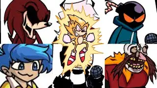 Chaos, But Everyone Sings It 🎶 (FNF Chaos But Different Characters Sing It) #fnfmod