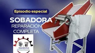 sobadora laminadora de masa. reparación y mantenimiento