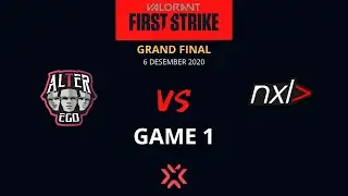 Valorant First strike Indonesia qualifier Grand Final | Alter Ego Vs Nxl Liga game