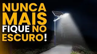 Como funciona o POSTE de ENERGIA SOLAR | POSTES SOLARES