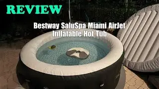 Bestway SaluSpa Miami EnergySense AirJet Hot Tub Review (71x26) 2026