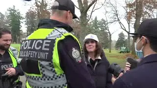 One arrested after police called to OneBC event at UVic