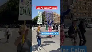 Los Angeles Protest | DTLA ICE Peaceful March | 2025