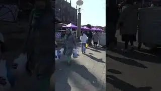 Rotherham Thursday market Bazaar Asian market traders breaking trading standards.