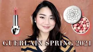 GUERLAIN PEARL GLOW SPRING 2021 ( Meteorites PINK PEARL and Rouge G lipstick 76 PINK PEACH )