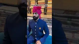 Royal Rajputana look #jodhpuri #jodhpurisuit #jodhpurisafa #rajputana #rajputiweddings #turban #safa