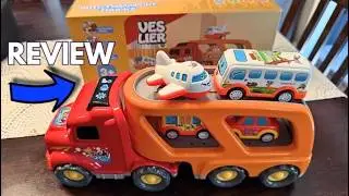 REVIEW - Veslier 5 in 1 Carrier Truck - City Vehicles
