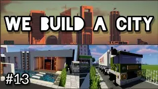 Minecraft | We build a City | #13 | Gasoline Refinery & Atlantic Tower | MinerBuilder